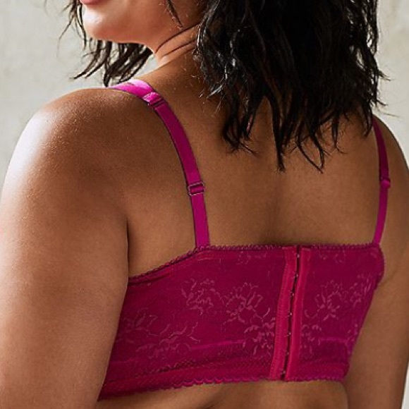 Torrid Fuchsia Underwire Bralette, Size 1X - Picture 5 of 5